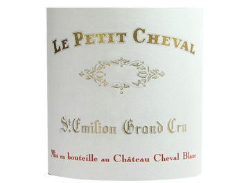 Château Cheval Blanc - Saint Emilion  - Le Petit Cheval - Rouge - 2012