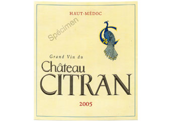 Chateau Citran - Haut Médoc - Rouge 2005