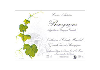 Domaine Maréchal - Bourgogne - Cuvée Antoine Blanc 2008