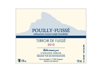 Sélection Cordier - Pouilly-Fuissé - Terroirs de Fuissé - Blanc 2010