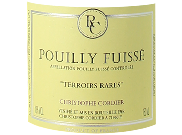 Domaine Cordier - Pouilly-Fuissé - Terroirs Rares - Blanc - 2014