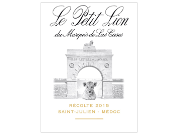 Château Léoville Las Cases - Saint-Julien - Le Petit Lion du Marquis de Las Cases - Rouge - 2015