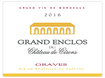 Grand Enclos du Château de Cérons - Graves - Rosso - 2016