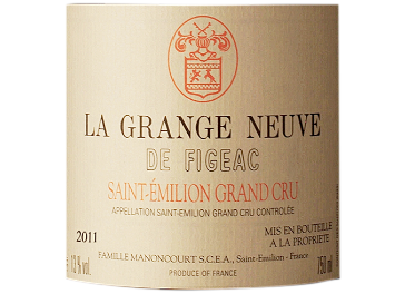 La Grange Neuve de Figeac - Saint-Emilion Grand Cru - Rouge - 2011