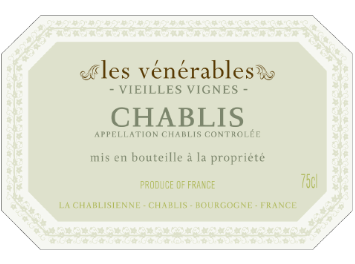 La Chablisienne - Chablis - Les Vénérables Vieilles Vignes - Blanc - 2010