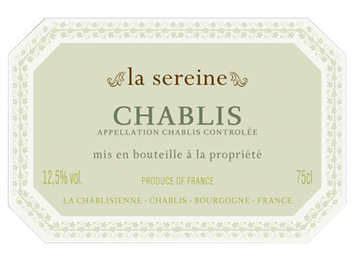 La Chablisienne - Chablis - La Sereine - Blanc - 2012