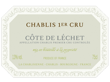 La Chablisienne - Chablis 1er Cru - Côte de Léchet - Blanc - 2011