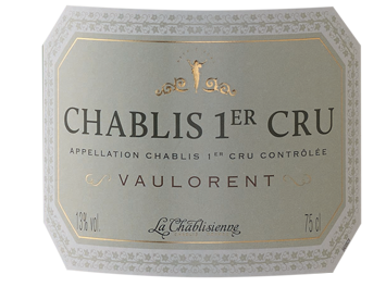 La Chablisienne - Chablis 1er Cru - Vaulorent - Blanc - 2012