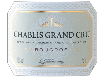La Chablisienne - Chablis Grand Cru - Bougros - Blanc - 2016
