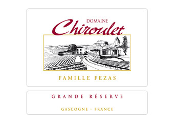 Domaine Chiroulet - Vin de Pays des Côtes de Gascogne - Grande Réserve Rouge 2007