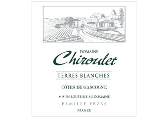 Domaine Chiroulet - Côtes de Gascogne - Terres Blanches Blanc 2010