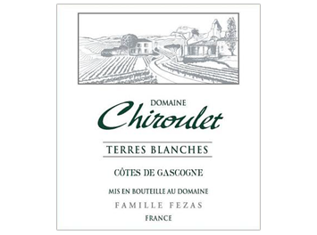 Domaine Chiroulet - IGP Côtes de Gascogne  - Terres Blanches - Blanc - 2014