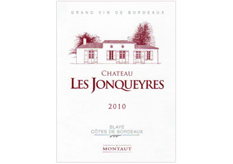 Château Les Jonqueyres - Blaye Côtes de Bordeaux - Rouge 2010