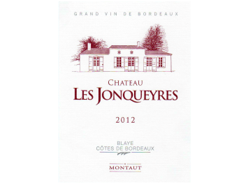 Château Jonqueyres - Blaye Côtes de Bordeaux - Rouge - 2012