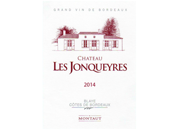 Château Jonqueyres - Blaye Côtes de Bordeaux - Rouge - 2014