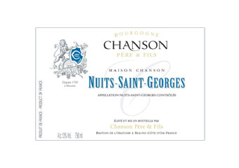 Maison Chanson - Nuits-Saint-Georges - Rouge 2008