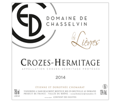 Domaine de Chasselvin - Crozes-Hermitage - Lièvres - Rouge - 2014