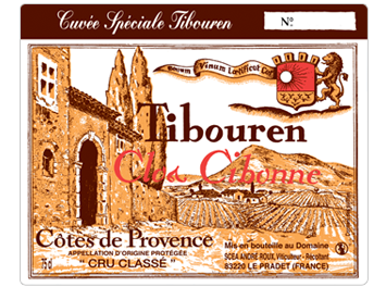 Clos Cibonne - Côtes de Provence - Cuvée Spéciale Tibouren - Rouge - 2021
