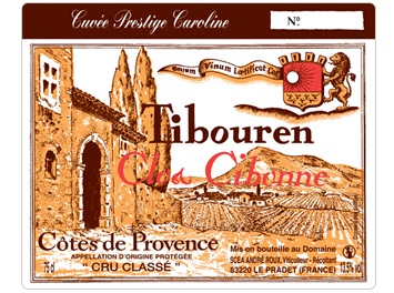 Clos Cibonne - Côtes de Provence - Cuvée Prestige Caroline - Rosé - 2020