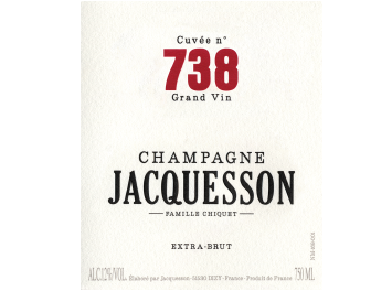 Champagne Jacquesson - Champagne  - 738 - Blanc