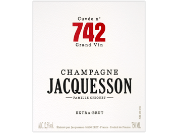 Champagne Jacquesson - Champagne - Cuvée N°742 - Extra-Brut - Blanc