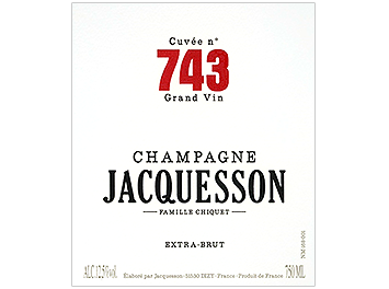 Champagne Jacquesson - Champagne - Cuvée n° 743 Extra Brut - Blanc