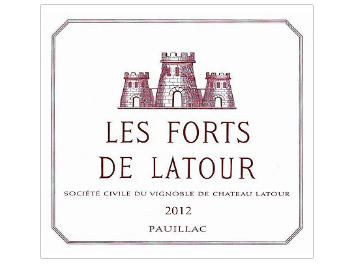 Château Latour - Pauillac - Les Forts de Latour - Rouge - 2012
