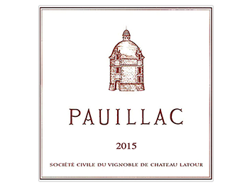 Château Latour Pauillac - Le Pauillac de Château de Latour - Rouge - 2015