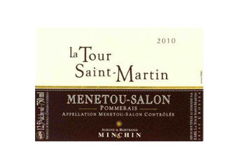 Domaine de la Tour Saint Martin - Menetou-Salon - Pommerais Rouge 2010