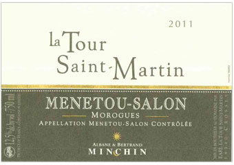 La Tour Saint Martin - Menetou-Salon - Morogues Blanc 2011