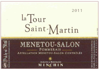 La Tour Saint Martin - Menetou-Salon - Pomerais Rouge 2011