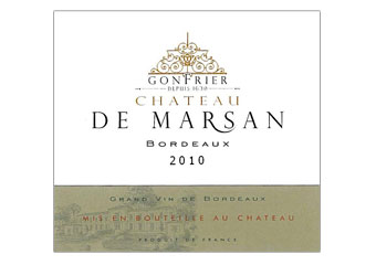 Château de Marsan - Bordeaux - Rouge 2010