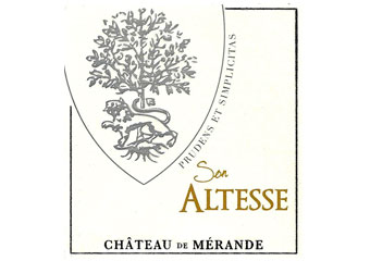 Château de Mérande - Roussette de Savoie - Son Altesse Blanc 2011