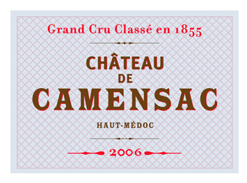Château de Camensac - Haut-Médoc - Rouge 2006