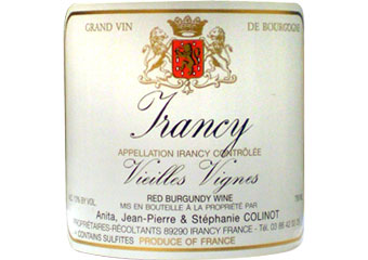 Domaine Colinot - Irancy - Vieilles Vignes Rouge 2009