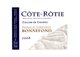 Domaine Bonnefond - Côte-Rôtie - Colline de Couzou Rouge 2008