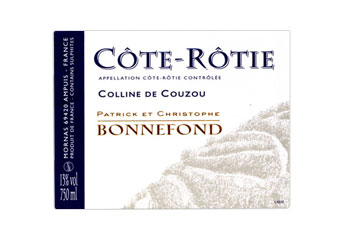 Domaine Bonnefond - Côte-Rôtie - Colline de Couzou Rouge 2010