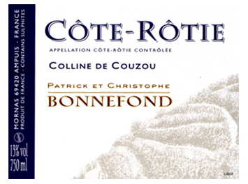 Domaine Christophe et Patrick Bonnefond - Côte-Rôtie - Colline de Couzou - Rouge - 2013
