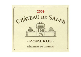 Château de Sales - Pomerol - Rouge 2009