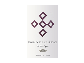 Domaine la Casenove - IGP Côtes Catalanes - La Garrigue - Rouge - 2010