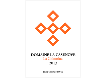 Domaine la Casenove - IGP Côtes Catalanes - La Colomina - Rouge - 2013