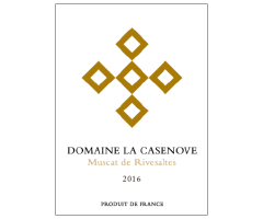 Domaine la Casenove - Muscat de Rivesaltes - Blanc - 2016