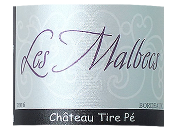 Château Tire Pé - Bordeaux - Les Malbecs - Rouge - 2016