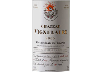 Château Vignelaure - Coteaux d'Aix en Provence - Rouge - 2005