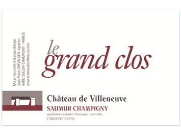 Château de Villeneuve - Saumur-Champigny - Le Grand Clos Rouge 2010