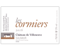 Château de Villeneuve - Saumur - Les Cormiers - Blanc - 2016
