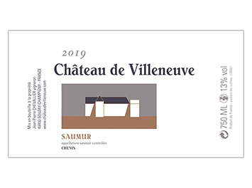 Château de Villeneuve - Saumur - Blanc - 2019