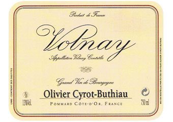 Domaine Cyrot-Buthiau - Volnay - Rouge 2010