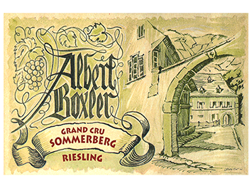 Domaine Albert Boxler - Alsace Grand Cru - Riesling Grand Cru Sommerberg - Blanc - 2018
