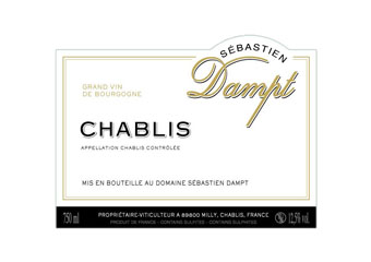 Domaine Sébastien Dampt - Chablis - Blanc 2009